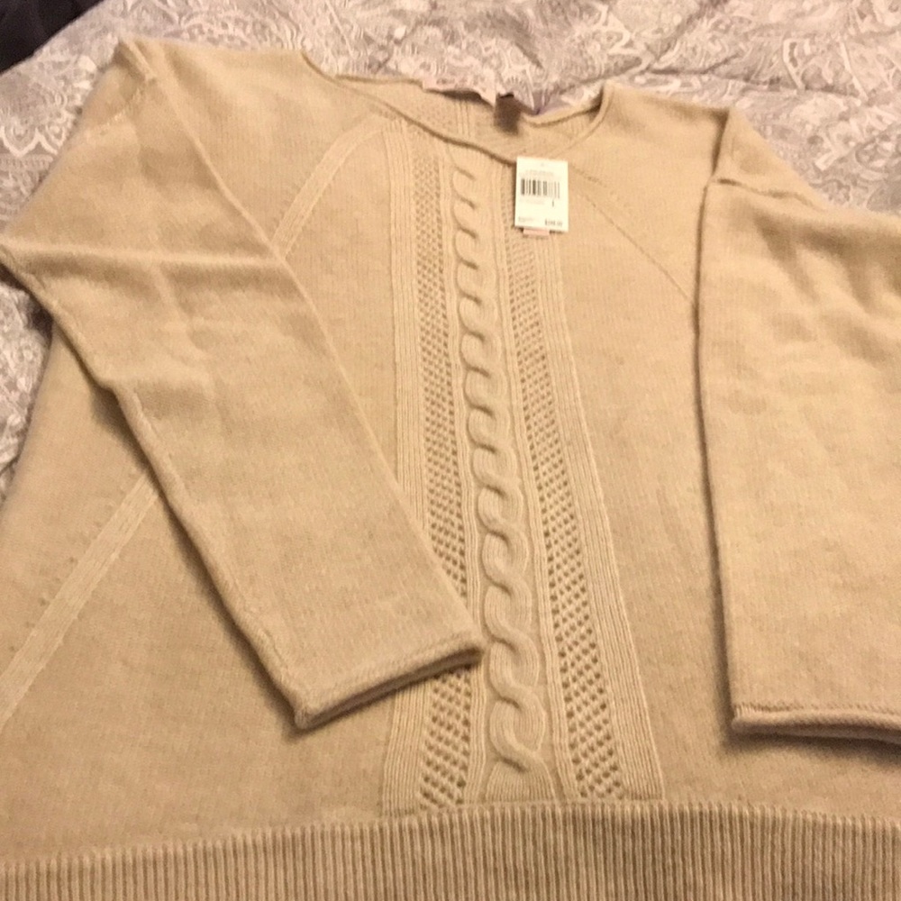 NWT cashmere sweater